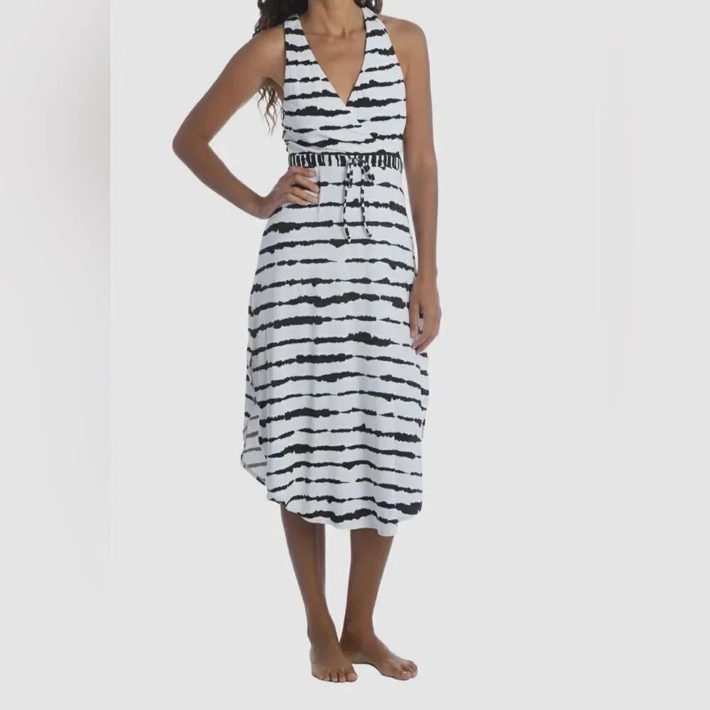 La Blanca NWT Elemental Midi swimsuit cover up dress size M